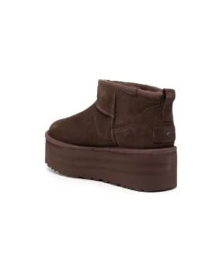 Ugg Burnt Cedar Classic Ultra Mini Platform Boot -Ugg b7998a6a31210efbf6bd2d0381f02f17