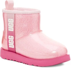UGG Big Kids Classic Clear Mini II 14 UGG Big Kids Classic Clear Mini II -Ugg ugg childrens big kids classic clear mini 2 pink combo 1121007k pcmb 89044.1656432983
