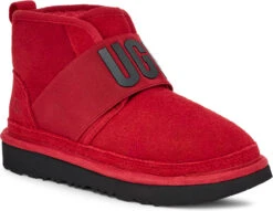 UGG Kids Neumel II Graphic -Ugg ugg childrens kids neumel 2 graphic samba red black 1110703k srbck 72110.1657880295