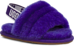 UGG Toddlers Fluff Yeah Slide -Ugg ugg childrens toddlers fluff yeah slide violet night 1098579t vngh 61957.1651776272