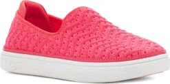 UGG Kids Caplan Slip-On -Ugg ugg kids caplan slip on strawberry metallic knit 1117452k smkn 07469.1647035803
