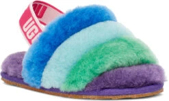 UGG Toddlers Fluff Yeah Slide -Ugg ugg toddlers fluff yeah slide purple rainbow 1116160t prnb 64404.1651776272