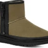 UGG Women's Classic Mini Zipper Tape Logo -Ugg ugg womens classic mini zipper tape logo burnt olive 1144034 btol 50584.1700838145